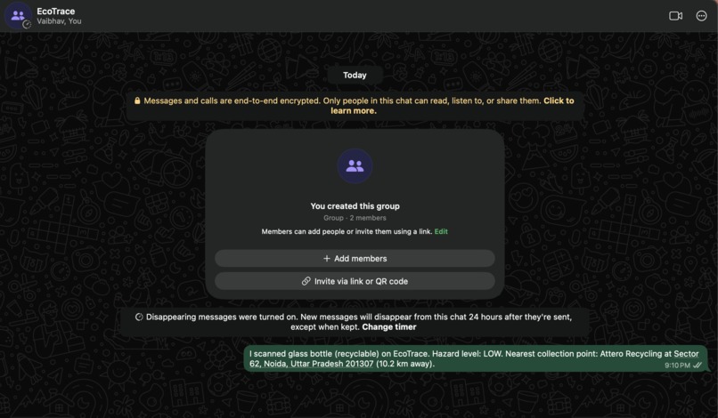 EcoTrace  – screenshot 7