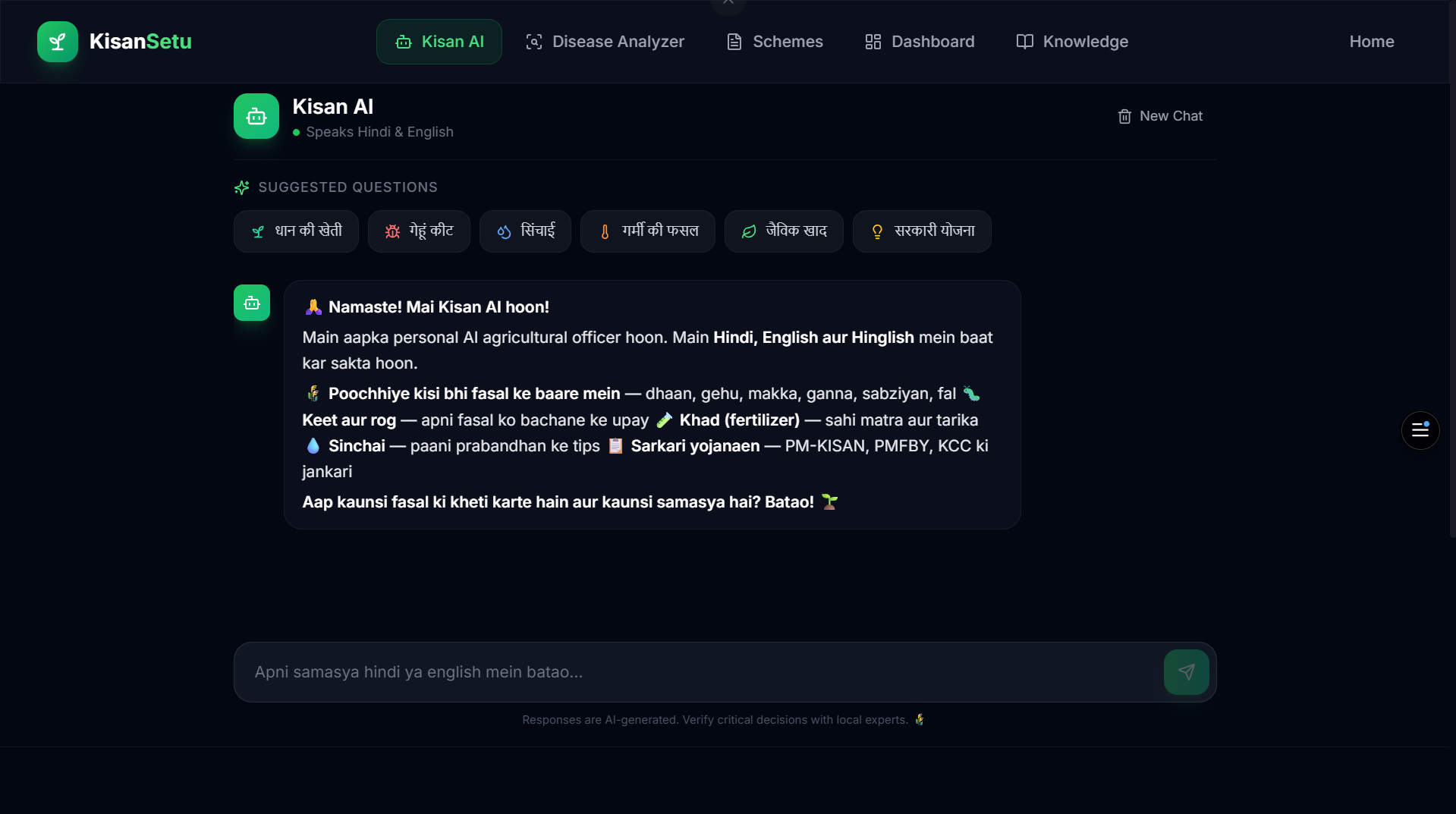 KisanSetu AI | Devpost