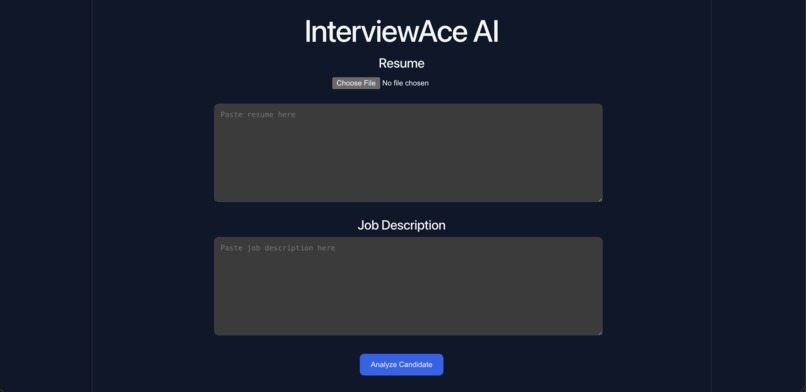 InterviewAce AI – screenshot 1