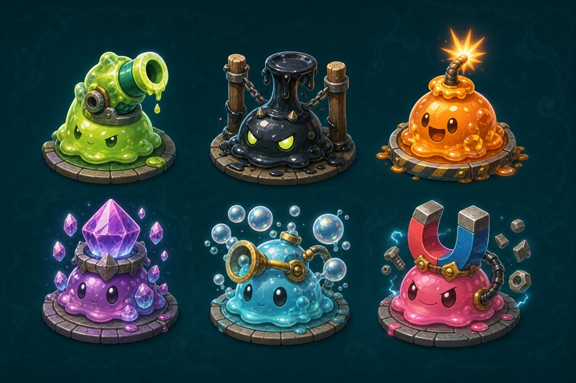 SlimeHold: Goo Frontier – screenshot 1