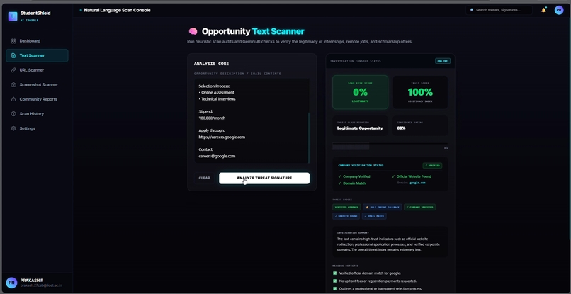 StudentShield AI – screenshot 7