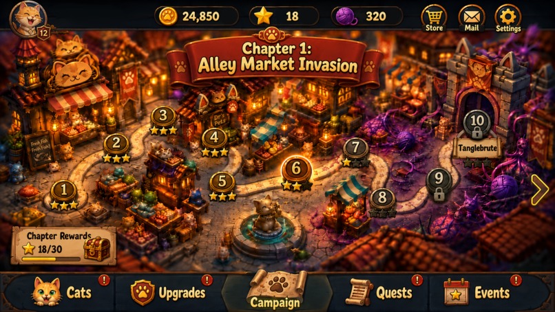 Meowcenaries™ TD – screenshot 2