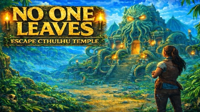No One Leaves: Escape Cthulhu's Temple – screenshot 1