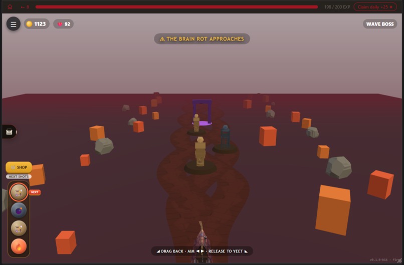 Tower Yeeters - A tower throwing defense – screenshot 1