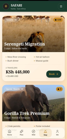 SAFARI  – screenshot 1
