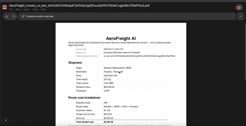 AeroFreight AI – screenshot 5