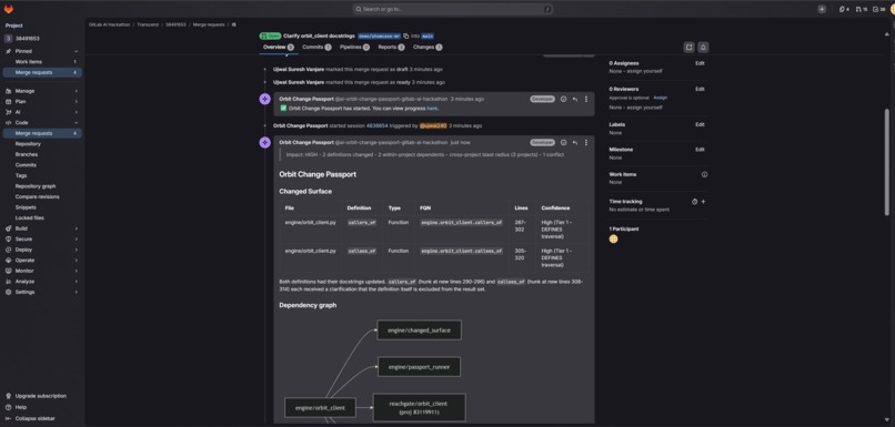 Orbit Change Passport – screenshot 2