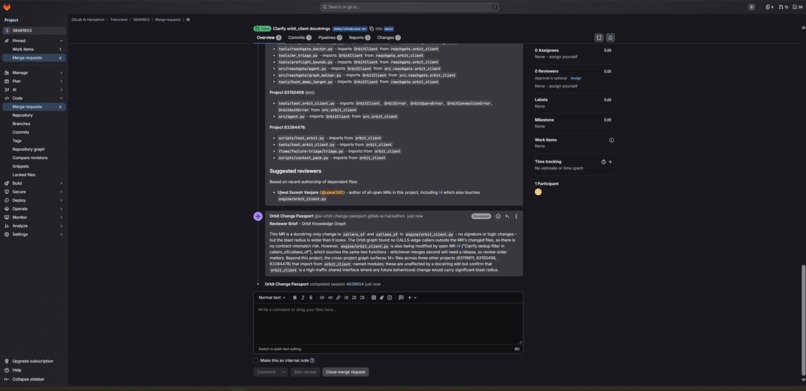 Orbit Change Passport – screenshot 5