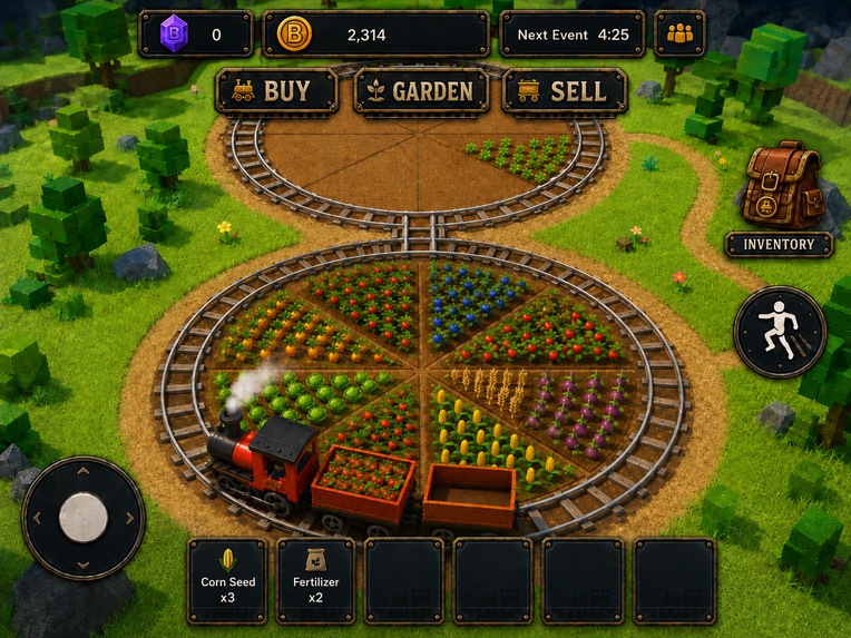 Grow A Train Farm – screenshot 3