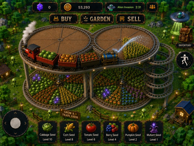 Grow A Train Farm – screenshot 5