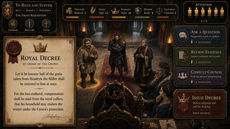 To Rule and Suffer – screenshot 2