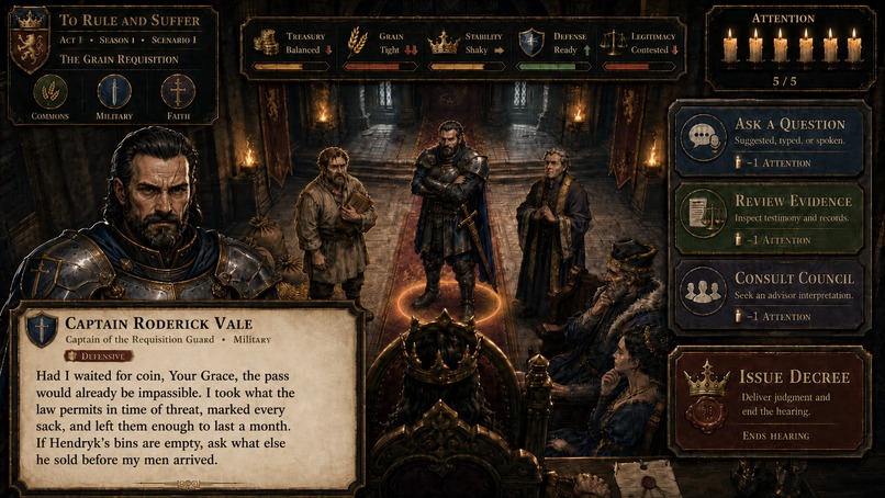 To Rule and Suffer – screenshot 3