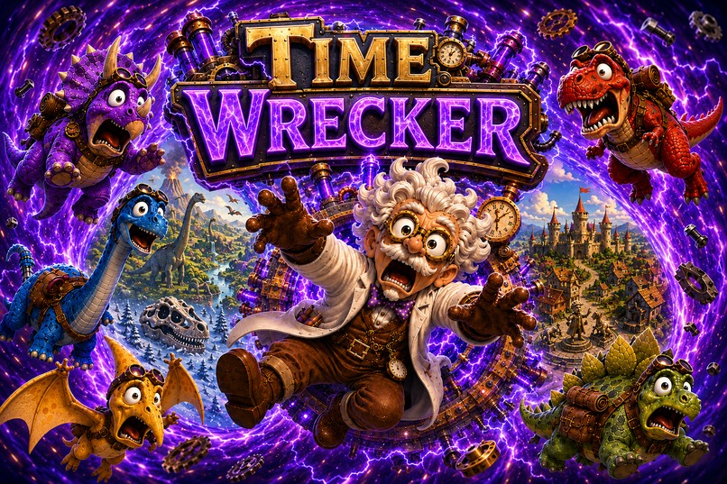 TIMEWRECKER: Time Travelling Survival  – screenshot 1