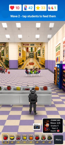 Cafeteria Crush – screenshot 1