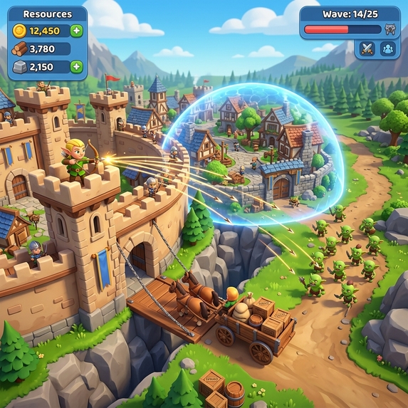 Defend The Gates – screenshot 2