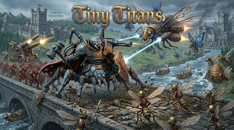 Tiny Titans Mobile – screenshot 1