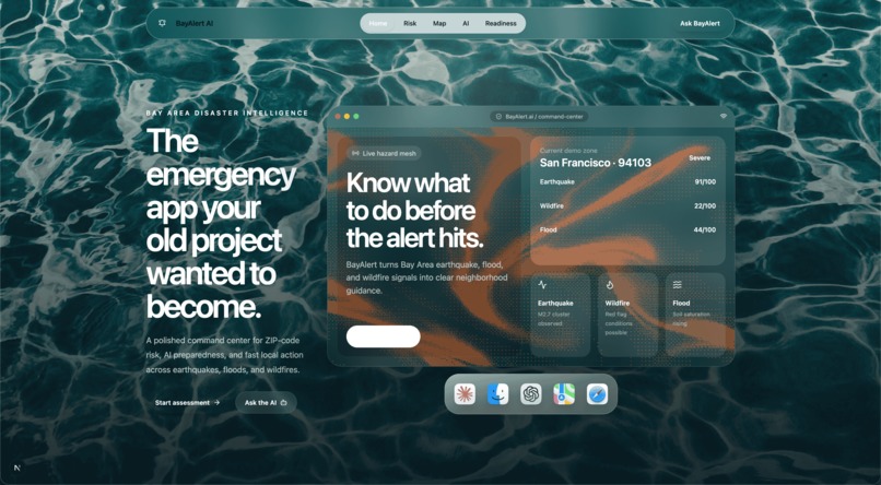 BayAlert – screenshot 1