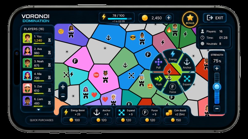 Voronoi Domination – screenshot 1