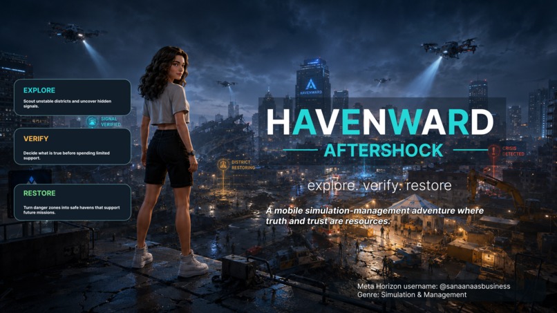 HAVENWARD: AFTERSHOCK – screenshot 1