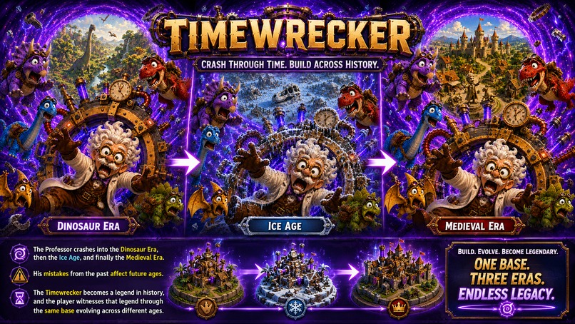 TIMEWRECKER: Time Travelling Survival  – screenshot 2