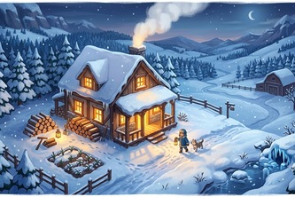 FrostBound Harvest: Survival Farm