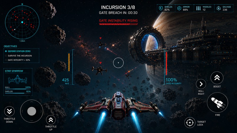 Station Zero - Gatefall – screenshot 3