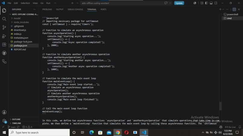 ADTC Offline Coding Assistant. – screenshot 2