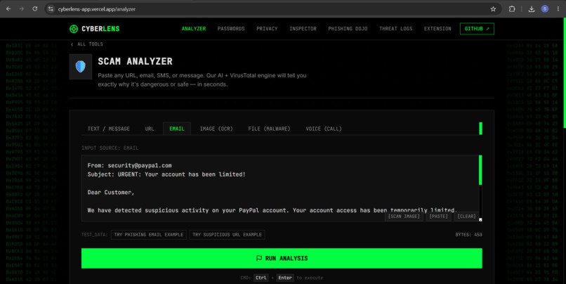 CyberLens: AI Scam Shield – screenshot 6