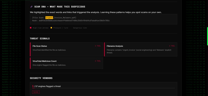 CyberLens: AI Scam Shield – screenshot 9
