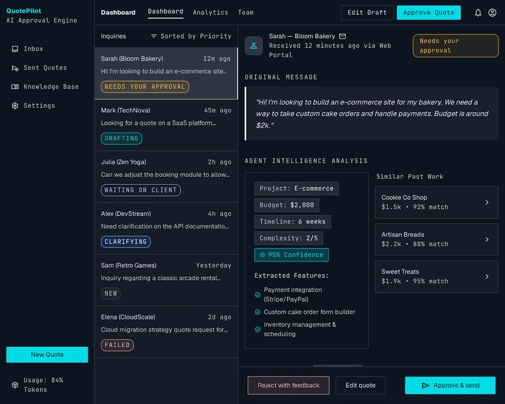 QuotePilot – screenshot 3