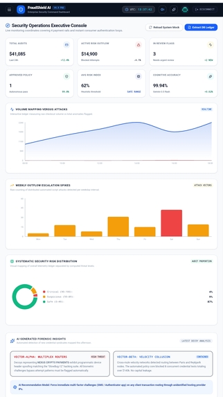 FraudShield AI — Agentic Fraud Case Management Platform – screenshot 2