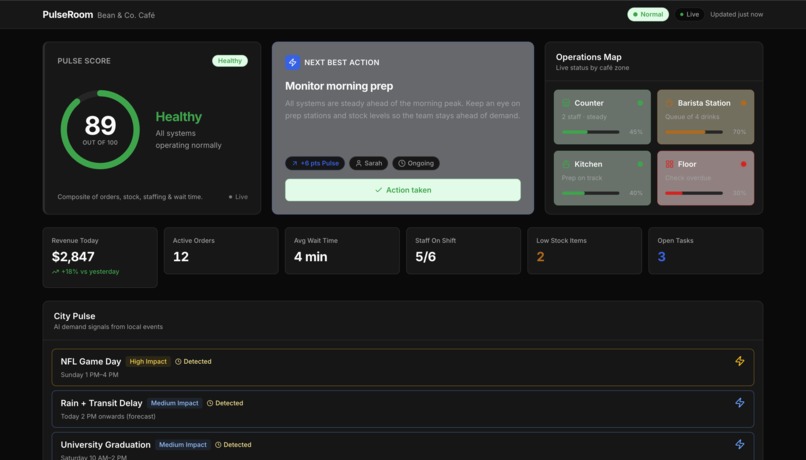PulseRoom – screenshot 1