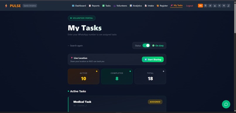 PULSE - AI Disaster Coordination for NGOs – screenshot 14