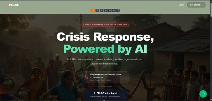 PULSE - AI Disaster Coordination for NGOs – screenshot 1