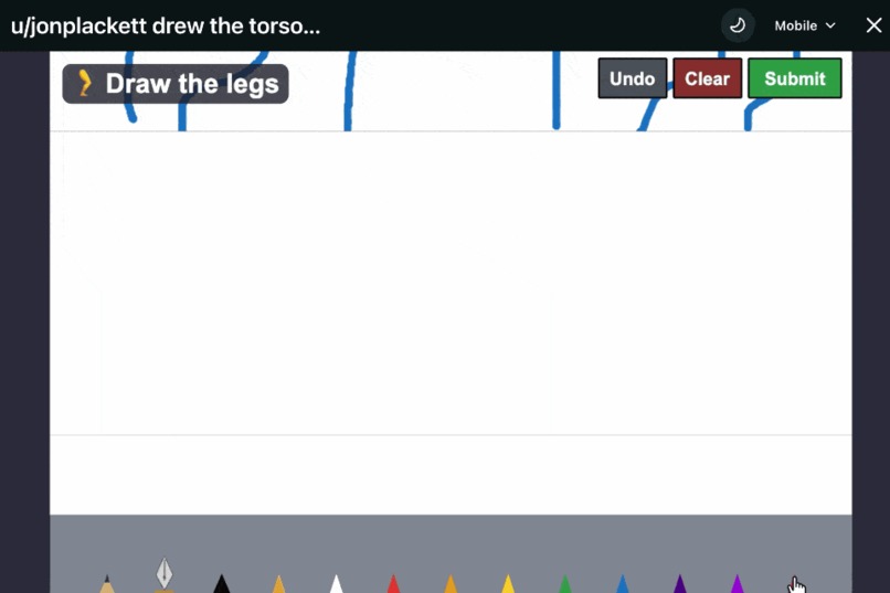 Draw and fold over – screenshot 3