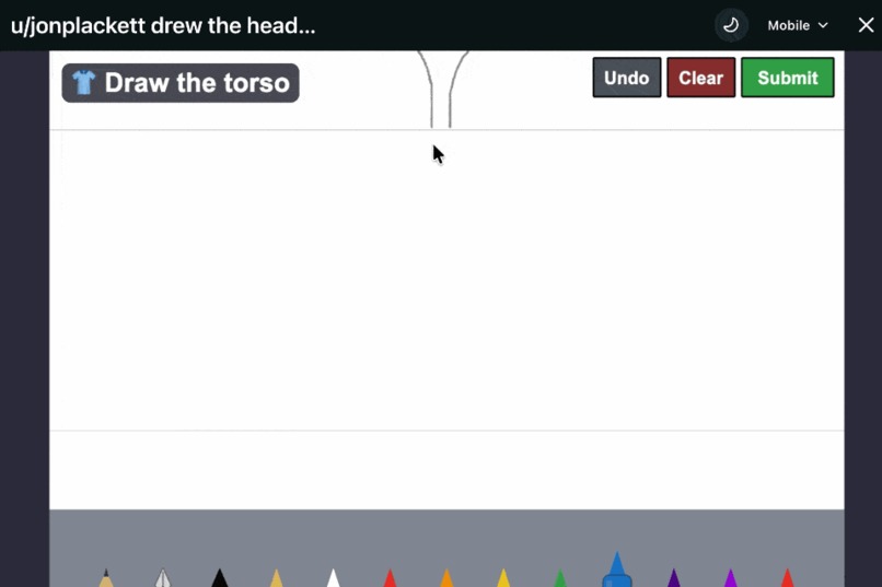 Draw and fold over – screenshot 2