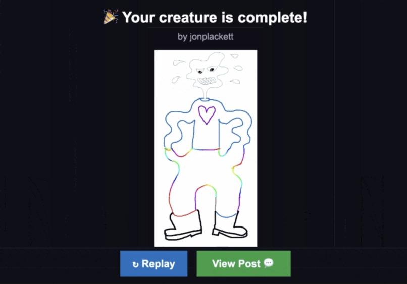 Draw and fold over – screenshot 9