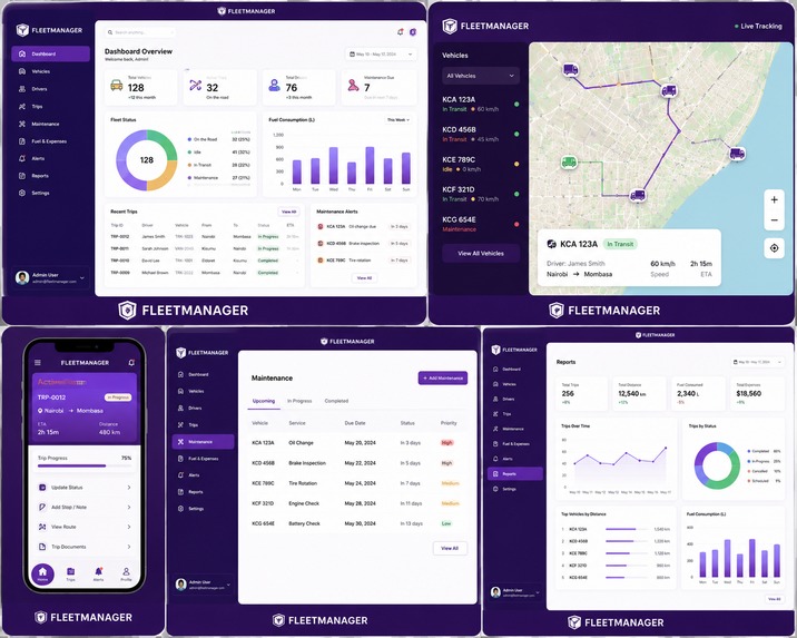 Fleet manager – screenshot 1
