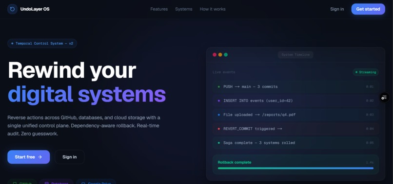 UndoLayer OS – screenshot 3