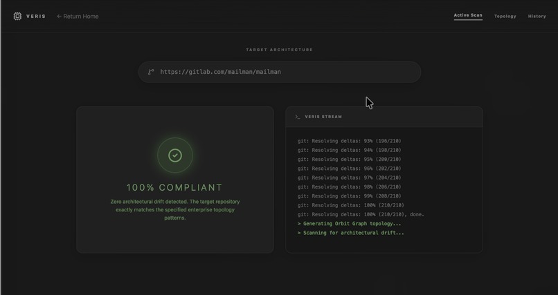VERIS – screenshot 3