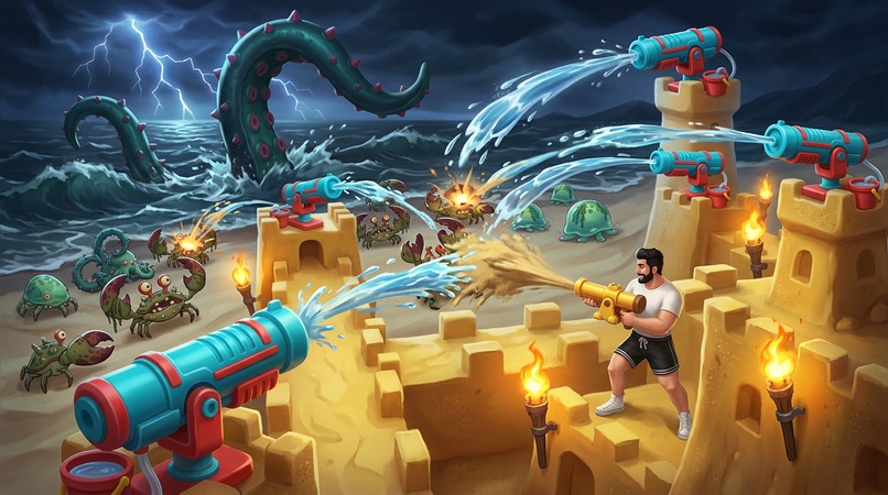 All Quiet on the Beach Front – screenshot 3