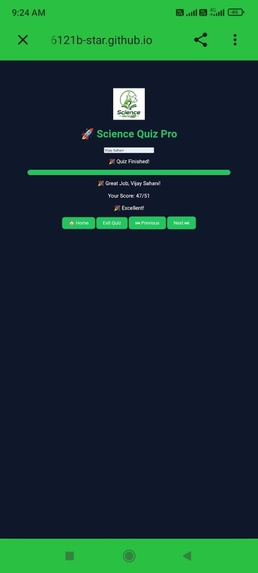 Science-Quiz-Pro – screenshot 1