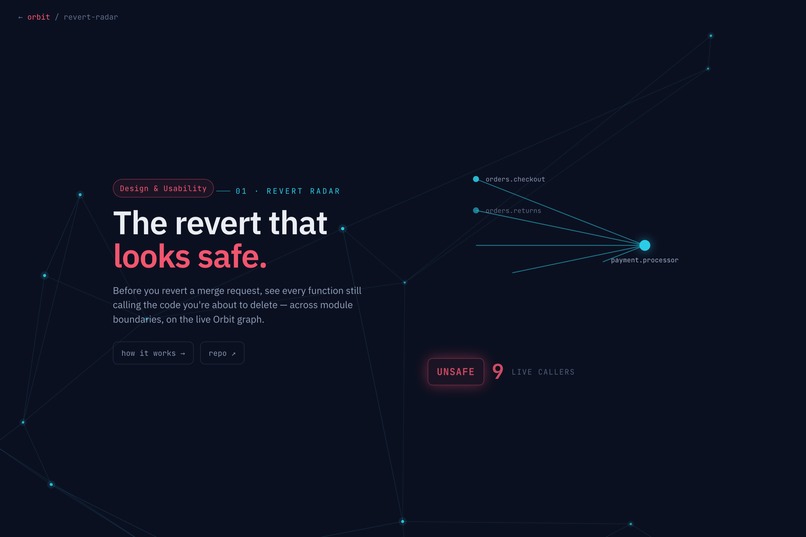 Revert Radar – screenshot 1