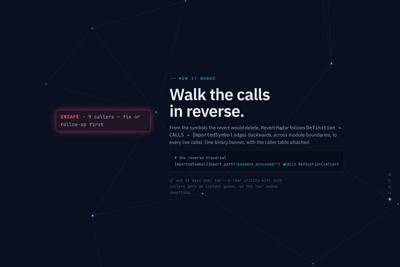 Revert Radar – screenshot 3