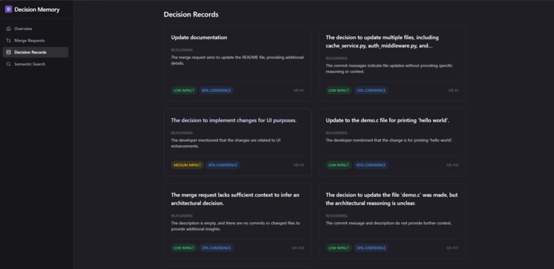 Decision Memory AI – screenshot 5