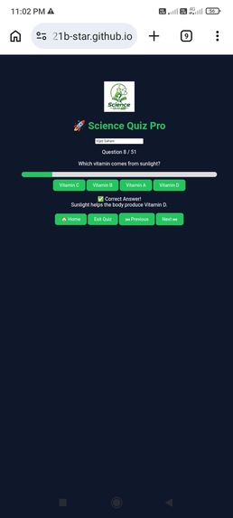 Science-Quiz-Pro – screenshot 2