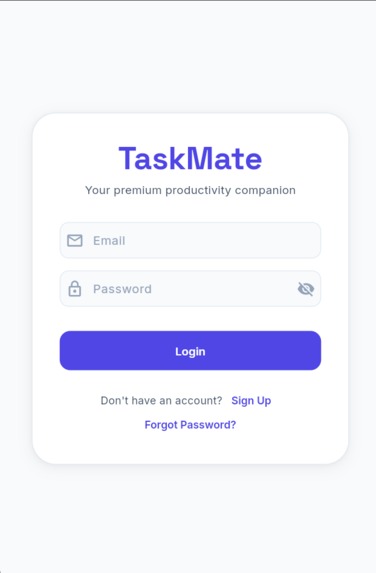 TaskMate – screenshot 1