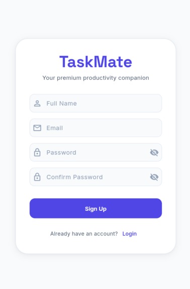 TaskMate – screenshot 2