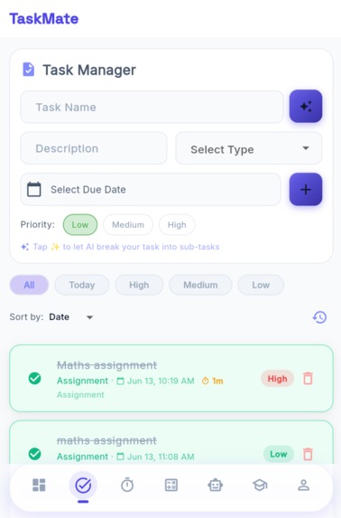 TaskMate – screenshot 7