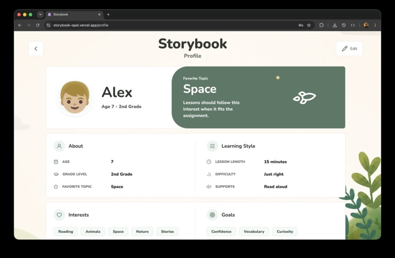 Storybook – screenshot 5